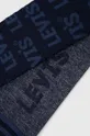 Čarape Levi's 2-pack mornarsko plava
