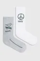 bianco Levi's calzini pacco da 2 Unisex
