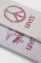 Levi's calzini pacco da 2 violetto