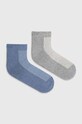 Levi's skarpetki 2-pack skarpetki krótkie niebieski 37157.1094