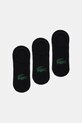 Носки Lacoste 3 шт короткие носки чёрный RA7872