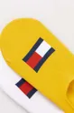 Ponožky Tommy Jeans 2-pak žltá