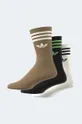 adidas Originals skarpetki Korn Socks 65 % Bawełna, 31 % Poliester, 3 % Elastan, 1 % Poliamid z recyklingu