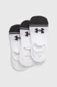 biela Ponožky Under Armour Performance Tech 3-pak Unisex