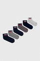 Шкарпетки Levi's 6-pack довгі шкарпетки сірий 37157.0891
