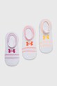 Under Armour calzini pacco da 3 calzini corti bianco 1382613