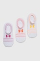 Under Armour sosete 3-pack sosete scurte alb 1382613