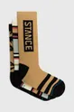 béžová Ponožky Stance Dunes 3 Pack 3-pack Unisex