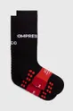 črna Nogavice Compressport Full Socks Run Unisex