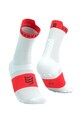 Κάλτσες Compressport Pro Racing Socks v4.0 Run High λευκό XU00046B