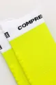 Κάλτσες Compressport Pro Racing Socks v4.0 Run High κίτρινο