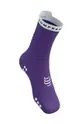 Κάλτσες Compressport Pro Racing Socks v4.0 Run High μωβ