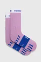fialová Ponožky Compressport Pro Racing Socks v4.0 Trail Unisex