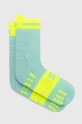 τιρκουάζ Κάλτσες Compressport Pro Racing Socks v4.0 Trail Unisex