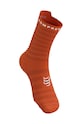 Îmbrăcăminte Compressport sosete Pro Racing Socks v4.0 Ultralight Run High - White/Alloy XU00050B portocaliu