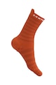Compressport sosete Pro Racing Socks v4.0 Ultralight Run High - White/Alloy portocaliu XU00050B