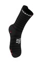Κάλτσες Compressport Pro Racing Socks v4.0 Ultralight Run High - White/Alloy XU00050B μαύρο SS25