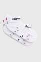 Čarape Compressport Pro Racing Socks v4.0 Ultralight Run Low bijela XU00051B