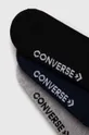 Čarape Converse 3-pack crna