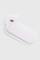 Lacoste sosete 2-pack sosete scurte alb RA4183T