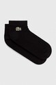 Lacoste sosete 2-pack sosete scurte negru RA4183T