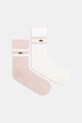 Lacoste skarpetki 2-pack skarpetki długie różowy RA6842