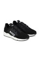 Dětské sneakers boty BOSS přírodní kůže černá J50856.32.35