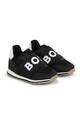 Dětské sneakers boty BOSS přírodní kůže černá J50869.22.30