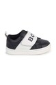 Dětské kožené sneakers boty BOSS J50870.22.30 námořnická modř SS24