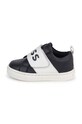 Dětské kožené sneakers boty BOSS námořnická modř J50870.22.30