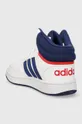 Παιδικά αθλητικά παπούτσια adidas Originals HOOPS 3.0 MID K Πάνω μέρος: Συνθετικό ύφασμα, Υφαντικό υλικό Εσωτερικό: Υφαντικό υλικό Σόλα: Συνθετικό ύφασμα