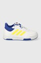 Дитячі кросівки adidas Tensaur Sport 2.0 K імітація лицьової шкіри білий IF8669