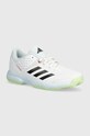 Detské tenisky adidas Performance COURT STABIL JR imitácia kože biela ID2462