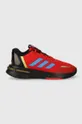 Παιδικά αθλητικά παπούτσια adidas MARVEL IRN Racer K κόκκινο