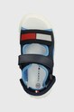 Дитячі сандалі Tommy Hilfiger блакитний T1B2.33420
