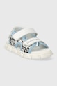 Calvin Klein Jeans sandały dziecięce V1B2.80906.24.29 niebieski SS24