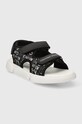 Calvin Klein Jeans sandały dziecięce V3B2.80910.35.39 czarny SS24