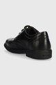 Fiú Geox gyerek félcipő bőrből JR FEDERICO J26D1A.00043.31.34 fekete