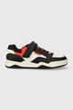 Geox sneakersy dziecięce PERTH imitacja skóry licowej czarny J367RE.0FEFU.36.41