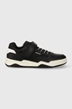 Geox sneakersy dziecięce PERTH imitacja skóry licowej czarny J367RE.0FEFU.36.41