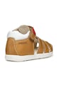 Băieți Geox sandale din piele pentru copii SANDAL MACCHIA B254VA.0CL54. bej