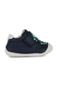 Geox scarpe basse in pelle bambini TUTIM blu navy