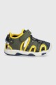 Geox sandale copii SANDAL MULTY textil verde B450FB.014CE.20.23
