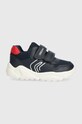Geox sneakersy dziecięce CIUFCIUF imitacja skóry licowej granatowy B455RA.0BC14.20.23