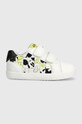 Geox sneakersy dziecięce x Disney syntetyczny biały B45A7D.08554.20.23