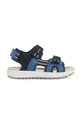 Παιδικά σανδάλια Geox SANDAL ALBEN δέρμα σαμουά μπλε J35AVA.01520.24.27
