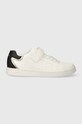 Geox sneakers pentru copii ECLYPER textil alb J36LSA.000BC.28.35