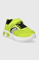 Dětské sneakers boty Geox ASSISTER J45DZC.014CE.24.27 zelená AW25