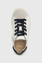 Geox sneakersy skórzane dziecięce NASHIK biały J45ECA.08522.28.35