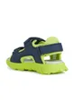 zelená Detské sandále Geox SANDAL AIRADYUM